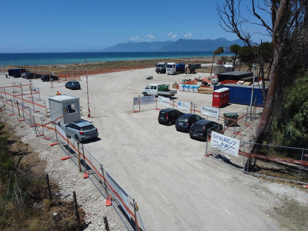 Terna Prysmian - Tyrrhenian Link - Lato Campania - Accesso cantiere