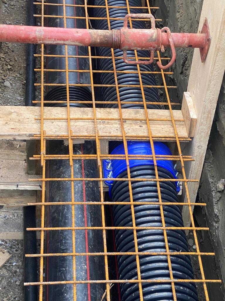 Attività di Posa rete elettrosaldata cavidotto AT