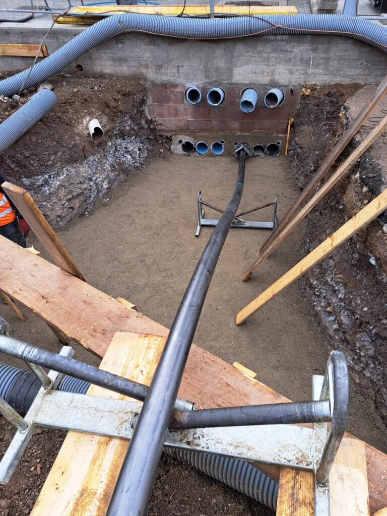 Attività di posa Cavi AT