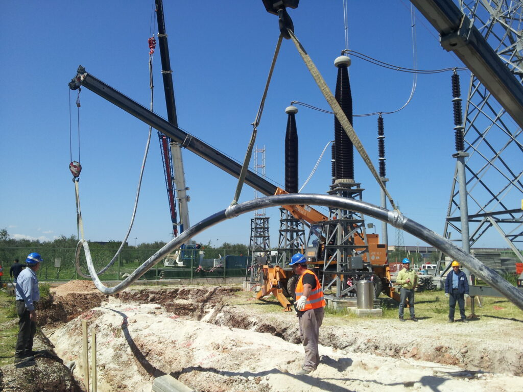 Sorgenia Bari - Recupero scorta cavo 380 kV