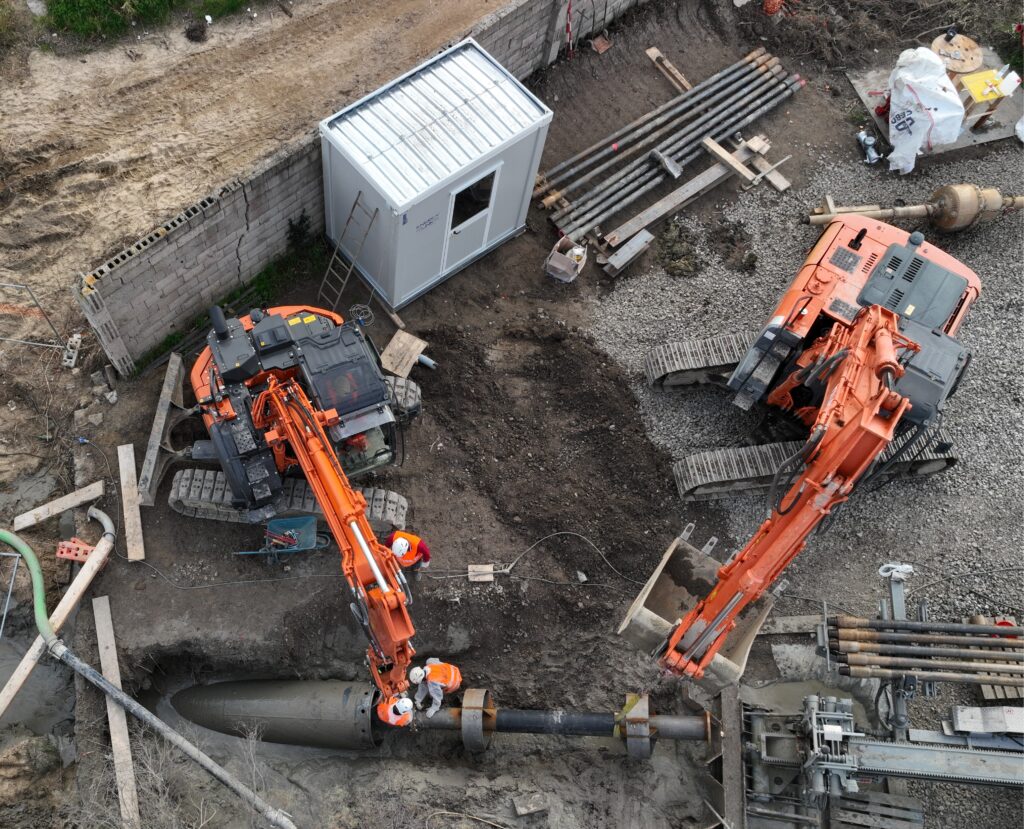 Terna Prysmian - Collegamento Elba-Piombino - Portoferraio HDD Construction Site