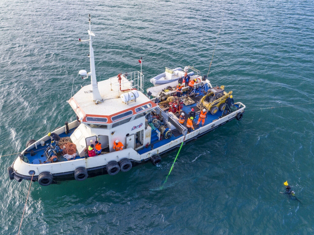 Terna Prysmian - Collegamento Elba-Piombino - Portoferraio HDD Lavorazioni Offshore