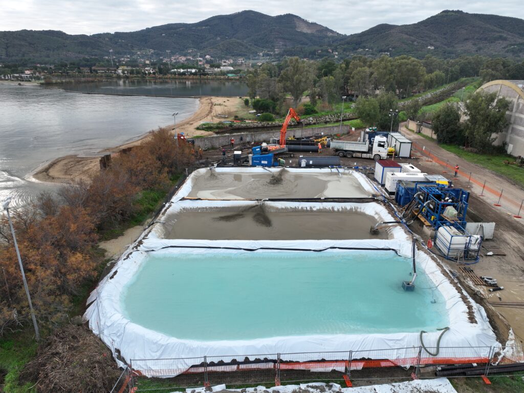 Terna Prysmian - Collegamento Elba-Piombino - Portoferraio HDD Construction Site