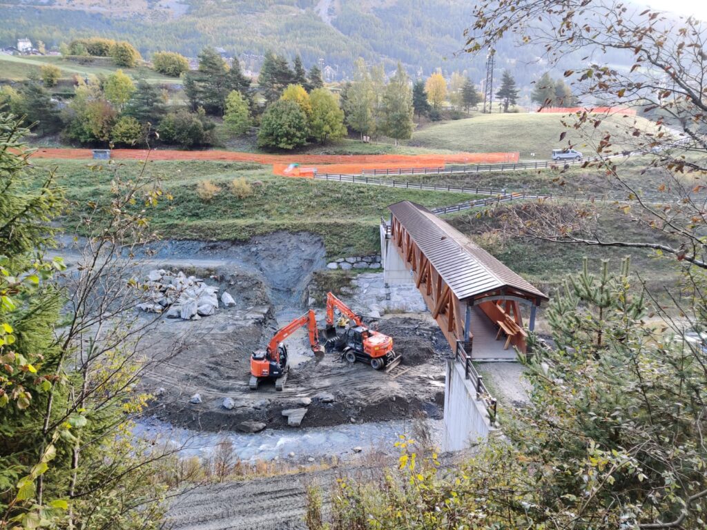 Terna Premadio - Scavo per attraversamento fiume Adda