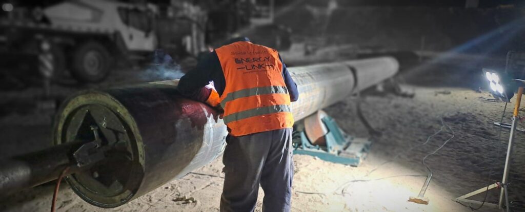 SEC Prysmian - Saudi-Egypt Interconnection KSA Side Casing Pipe welding