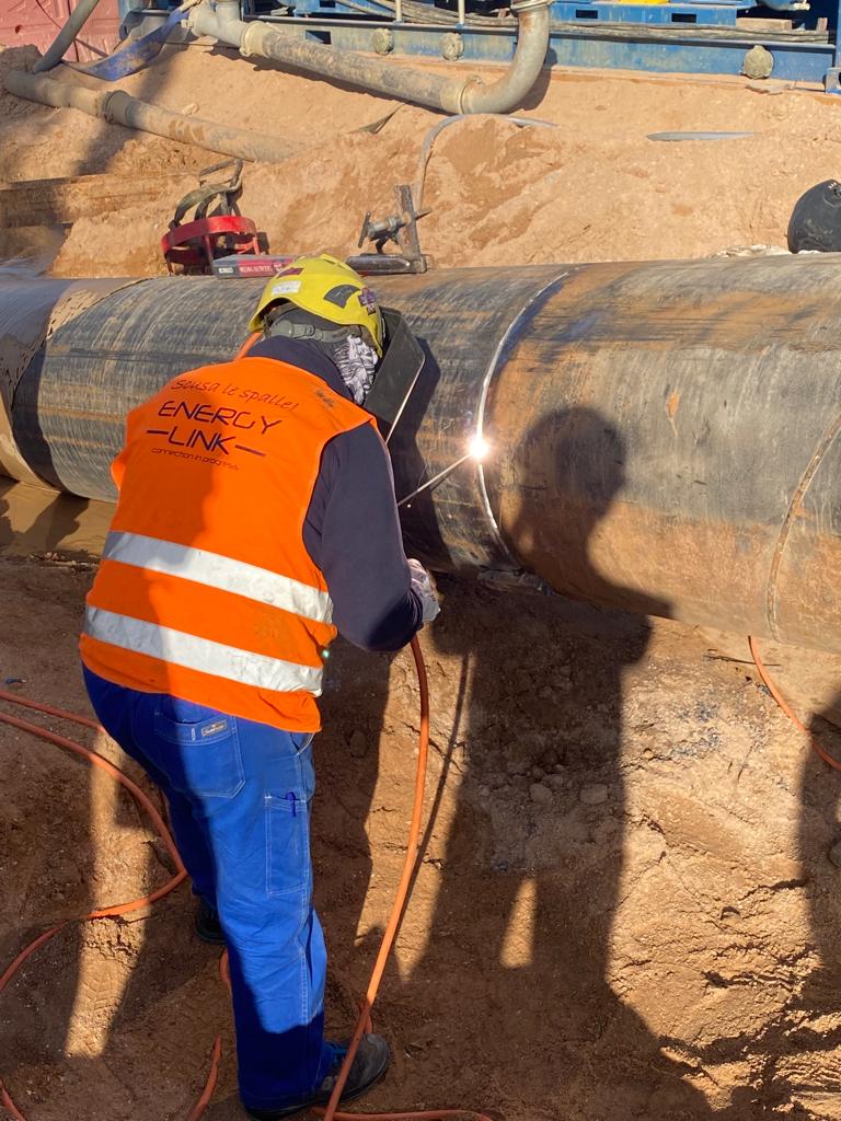 SEC Prysmian - Saudi-Egypt Interconnection KSA Side Casing Pipe welding