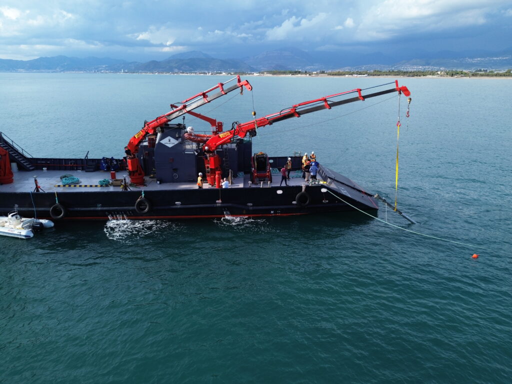 Terna Prysmian - Collegamento Tyrrhenian Link - Lato Campania - Lavorazioni Offshore