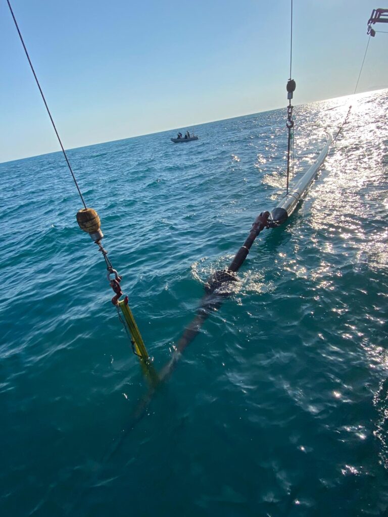 Terna Prysmian - Collegamento Tyrrhenian Link - Lato Campania - Lavorazioni Offshore