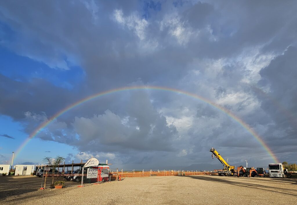 Terna Prysmian Tyrrhenian Link Approdo Campania - Cantiere Zona Operativa