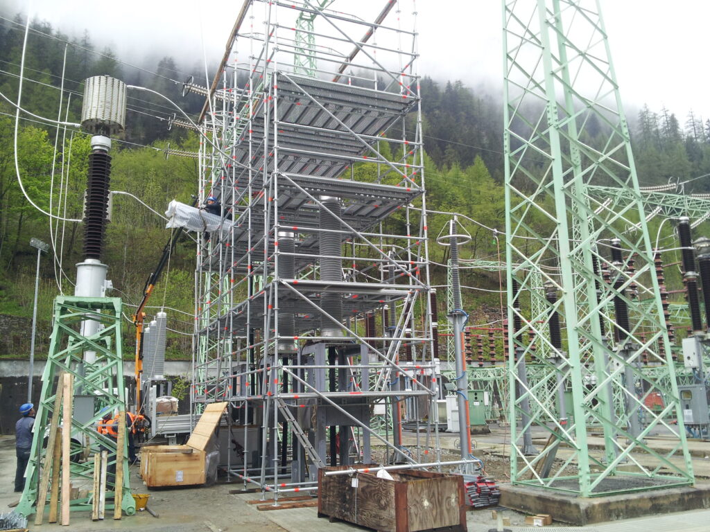 Terna Stazione Elettrica Val Formazza - Sostituzione terminali cavo AT 150 kV